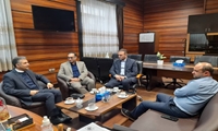 بازدید دکتر سیدحسین رضویان رئیس کمیسیون توسعه پایدار شورای اسلامی شهر  از سازمان میادین و مشاغل شهرداری رشت و برگزاری جلسه با مدیریت آن سازمان درخصوص ساماندهی مشاغل خرد شهری