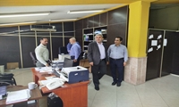حضور محسن سماکچی رئیس کمیسیون حمل و نقل، ترافیک و عمران شورای شهر رشت در معاونت زیربنایی شهرداری به منظور پیگیری و تسریع پروژه های عمرانی موثر در رفع مشکلات ترافیکی و آسفالت .