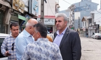 بازدید محسن سماکچی از پروژه لوله گذاری پارک سمیه و دیدار با شهروندان / ضرب الاجل رئیس کمیسیون عمران شورای شهر رشت برای خاتمه عملیات مذکور
