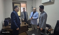بازدید دکتر سید شمس شفیعی رئیس کمیسیون برنامه، بودجه و حقوقی شورای شهر رشت از شهرداری منطقه ۵ و قدردانی از زحمات کارکنان منطقه