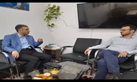 جلسه دکتر سیدحسین رضویان رئیس کمیسیون توسعه پایدار شورای اسلامی شهر رشت با محمد درخشان رئیس سازمان فضای مجازی سپاه قدس گیلان پیرامون بهره مندی از ظرفیتهای آن سازمان در پرداخت به فرهنگ عمومی و معرفی مفاخر رشت همچنین تاثیر شکل شهر بر فرهنگ و سیاستگذاری فرهنگی