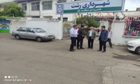 بازدید دکتر محمد حسین واثق کارگرنیا رئیس شورای اسلامی شهر رشت از ناحیه دو منطقه یک شهرداری رشت