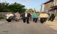 بازدید دکتر سیدشمس شفیعی عضو شورای اسلامی شهر رشت از کوچه شهید چمران محله احمدگوراب واقع در منطقه ۴ جهت پیگیری مشکلات آسفالت و فاضلاب