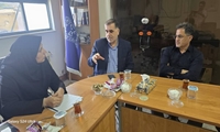 جلسه دکتر سید شمس شفیعی رئیس کمیسیون برنامه و بودجه شورای شهر رشت با سامره ذبیحی مدیر درآمد شهرداری رشت با محوریت پیشنهاد تمدید تخفیف ۳۰ درصدی صدور پروانه در تیرماه و پیگیری مطالبات هزار میلیاردی شهرداری از دیگر دستگاه ها و اعتبارات ملی