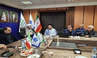 حضور محمدحسن عاقل منش  و سید شمس شفیعی از اعضای  شورای اسلامی شهر رشت در مراسم معارفه دفتر نهاد رهبری در دانشگاه ملی و مهارت استان گیلان