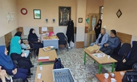 به مناسبت هفته گرامیداشت مقام معلم؛  قدردانی محسن سماکچی عضو شورای اسلامی شهر رشت از زحمات معلمان و کادر آموزشی دبستان مهر واقع در مسکن مهر