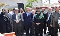 کلنگ  ساخت مدرسه شمس  الشموس در آج بیشه بر زمین زده شد