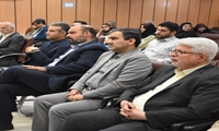 حضور دکتر سیدحسین رضویان رئیس کمیسیون توسعه پایدار و محمد حسن عاقل منش رئیس کمیسیون گردشگری شورای شهر رشت در نشست علمی پیرامون نقش دکتر حشمت در رهبری نهضت جنگل
