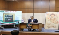 حضور و سخنرانی دکتر سید حسین رضویان عضو شورای اسلامی شهر رشت در مراسم سازمان بسیج رسانه گیلان با محوریت سالگرد گرامیداشت شهدای خدمت و بزرگداشت شهید آیت‌الله رئیسی