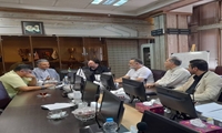 جلسه هم اندیشی دکتر سیدحسین رضویان رئیس کمیسیون توسعه پایدار شورای اسلامی شهر رشت با رئیس و اعضای هیات مدیره سازمان نظام مهندسی گیلان در خصوص تعاملات دوسویه نهاد مدیریت شهر و سازمان نظام مهندسی