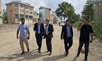 بازدید دکتر سیدشمس شفیعی عضو شورای اسلامی شهر رشت از بازگشایی مسیر میدان جهاد به گلزاران و گلزاران به میدان توحید در راستای کاهش بار ترافیکی مسیر جهاد به قلیپور با همراهی مهندس اکبری رئیس سازمان عمران شهرداری رشت