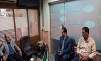 بازدید  نادر حسینی عضو شورای اسلامی رشت از پایانه مسافربری میدان گیل