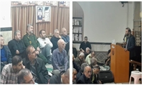 حضور دکتر سیدشمس شفیعی نایب رئیس شورای شهر رشت در یادواره شهدای محله باقر آباد در مسجد باقرآباد که با حضور دکتر حق شناس استاندار گیلان و با مشارکت گسترده مردم برگزار شد