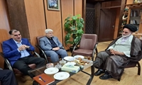 دیدار محمد حسن عاقل منش و دکتر سید شمس شفیعی اعضای شورای اسلامی شهر رشت با دکتر مقداد خصوصی سرپرست دانشگاه ملی مهارت گیلان