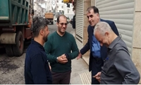 بازدید دکتر سیدشمس شفیعی نایب رئیس شورای اسلامی شهر رشت از روند اجرای آسفالت کوچه های روبروی استانداری