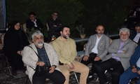 حضور محمدحسن عاقل‌منش و نادر حسینی از اعضای شورای اسلامی شهر رشت در «شب شعر ایران مقتدر» دانشگاه آزاد اسلامی رشت