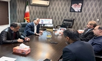 حضور سیدشمس شفیعی نایب رئیس شورای شهر رشت در جلسه شورای معاونین شهرداری منطقه ۴ به منظور پیگیری وضعیت درآمدزایی منطقه و اجرای آسفالت معابر اصلی و فرعی و رفع مشکلات
