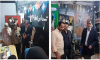 حضور دکتر سید شمس شفیعی نایب رئیس شورای اسلامی شهر رشت در غرفه آموزش و پرورش، مهندسین، بازار و اصناف و سایر غرفه ها در حاشیه دومین کنگره ۸ هزار شهید استان گیلان
