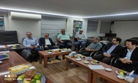 جلسه جمعی از فعالین حوزه ساخت و ساز با حضور دکتر کارگرنیا رئیس شورای اسلامی شهر رشت و مهندس کوچکی نژاد نماینده مردم رشت در مجلس شورای اسلامی و مهندس  پورناصرانی معاون شهرسازی و معماری شهرداری رشت به منظور بررسی و رفع مشکلات این حوزه