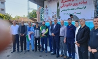 برگزاری همایش پیاده‌روی گرامیداشت هفته دفاع مقدس با حضور دکتر مهیار سماکچی