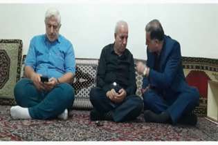 دیدار دکتر سیدشمس شفیعی عضو شورای اسلامی شهر رشت با مهندس جبار کوچکی نژاد نماینده رشت در مجلس در مسجد آتشگاه و پیگیری مشکلات محله